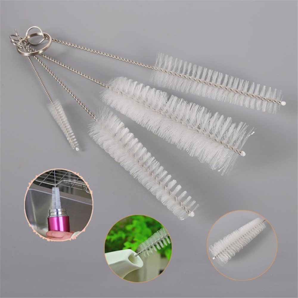 4 teile/satz Nylon Wasserkocher Flasche Tasse Pinsel einstellen Baby Flasche Nippel Brushs Reinigung Tasse Pinsel Bausatz