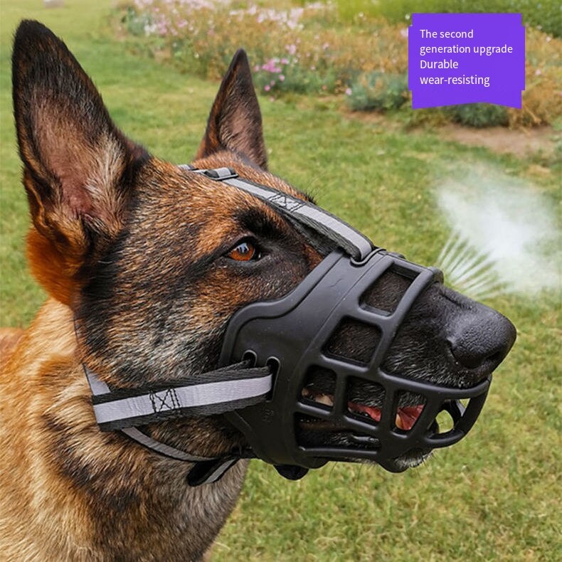 Medium-Grote Hond Mouthcover Anti-Bite En Anti-Bark Hond Snuit Doberman Duitse Herder Malinois Hond Accessoires hond Levert