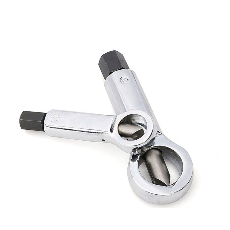 Separador de tuercas oxidadas, herramienta extractora de perno, 7-22mm, 3 unidades