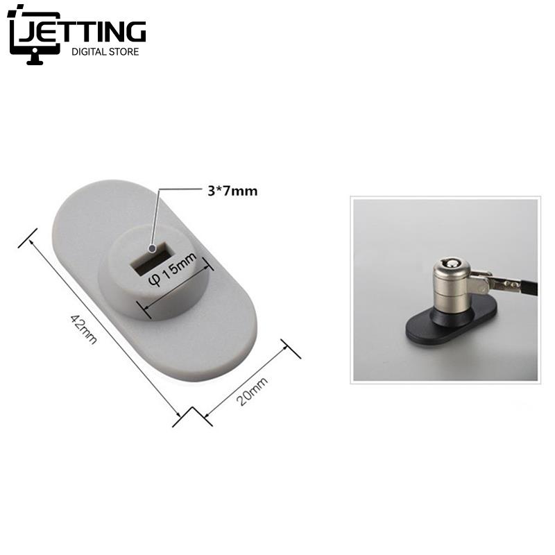 Tablet Laptop Slot Met Veiligheidsslot Basis Laptop Tablet Anti-Diefstal Slot Gat Voor Pad Tablets Pc Laptop Notebook Veiligheid