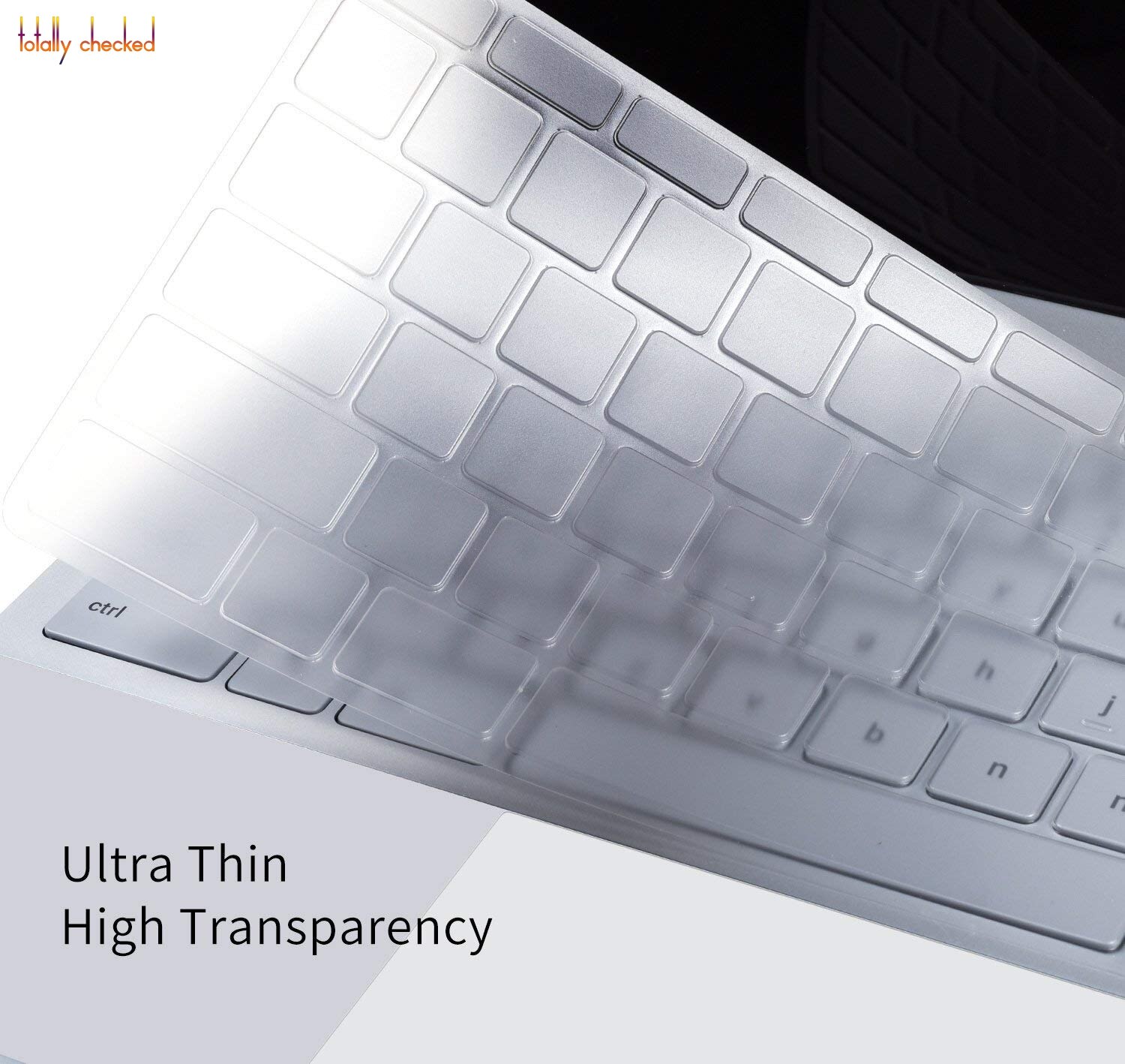 Laptop Keyboard Cover skin Peotector for Google Pixelbook 12.3" Touch-Screen Chromebook Tablet Released US Layout