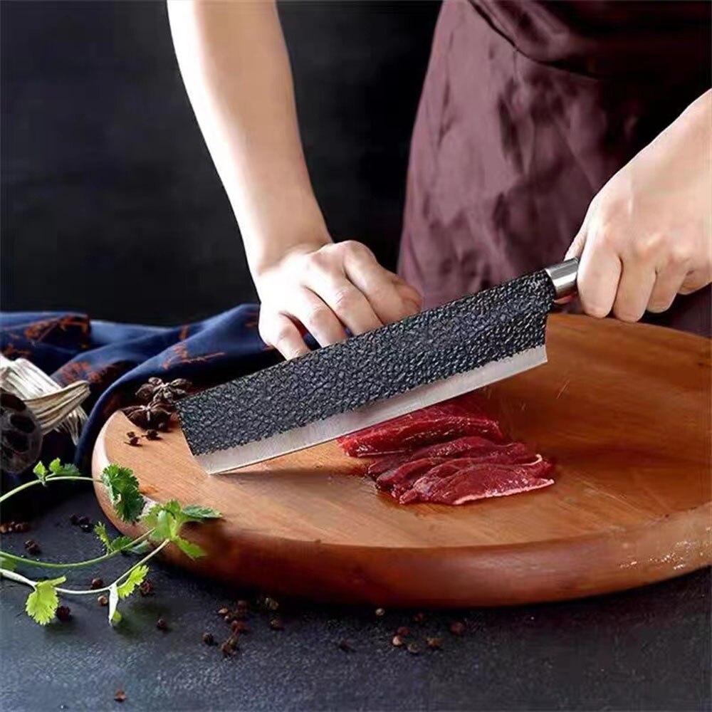 Küche Messer Set Cleaver Messer Utility Kochmesser Fleisch Cleaver Gemüse Schneiden Messer High Carbon Stahl Boning Messer