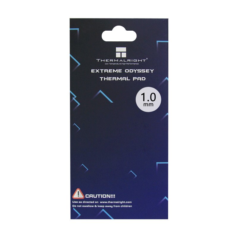 Thermalright ODYSSEY Thermal Pad on-conductive Silicone grease pad 12.8W/mK for GPU/RAM/Motherborad/SSD 120x120mm Original pad: 85x45x1.0mm