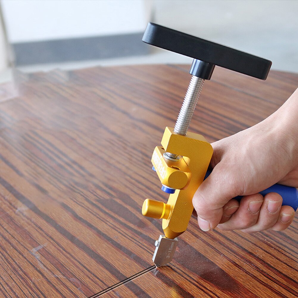 2 in 1 Manual Tile Cutter with Wheel Diamond Roller Multifunction Glass Cutter Divider Ceramic Tile Opener Handheld Tools