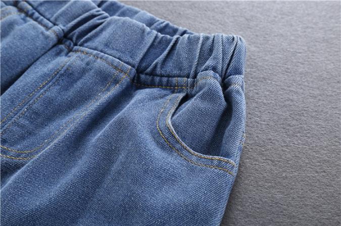 Boys jeans spring Kids Jeans Boys Pants Elastic Waist Stretch Denim Clothes Children Trousers For 2 to 6 Years