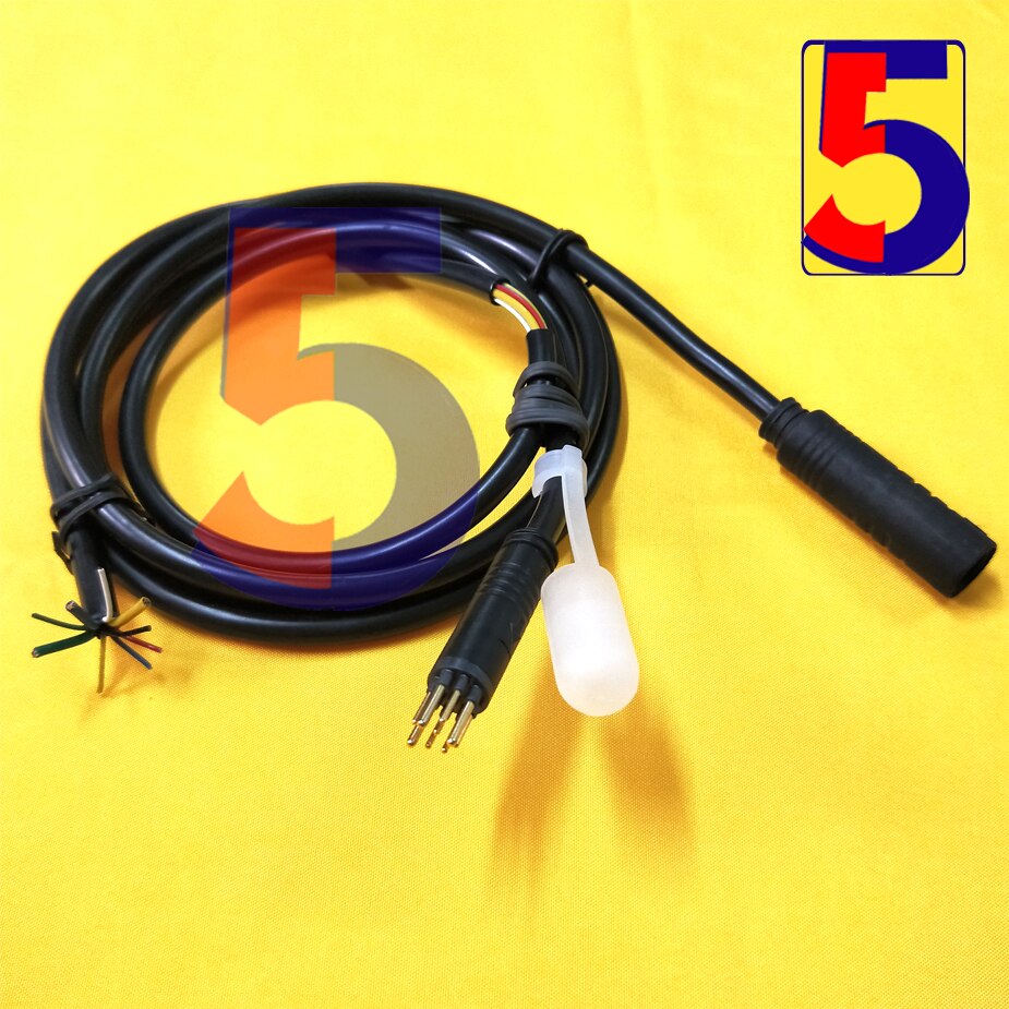 Ebike motor extend cable A Pair of 9 Pins Waterproof cable Male Female Extended Cable Bafang Motor AKM motor DC cable