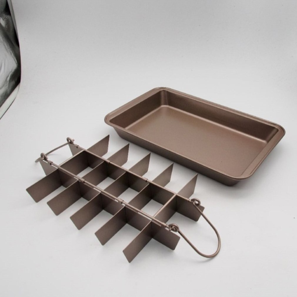 Brownie Pan Brownie Cutter Mould Cake Bread Baking Mold Baking Tool Kitchen Cake Tool Kitchen Accessories