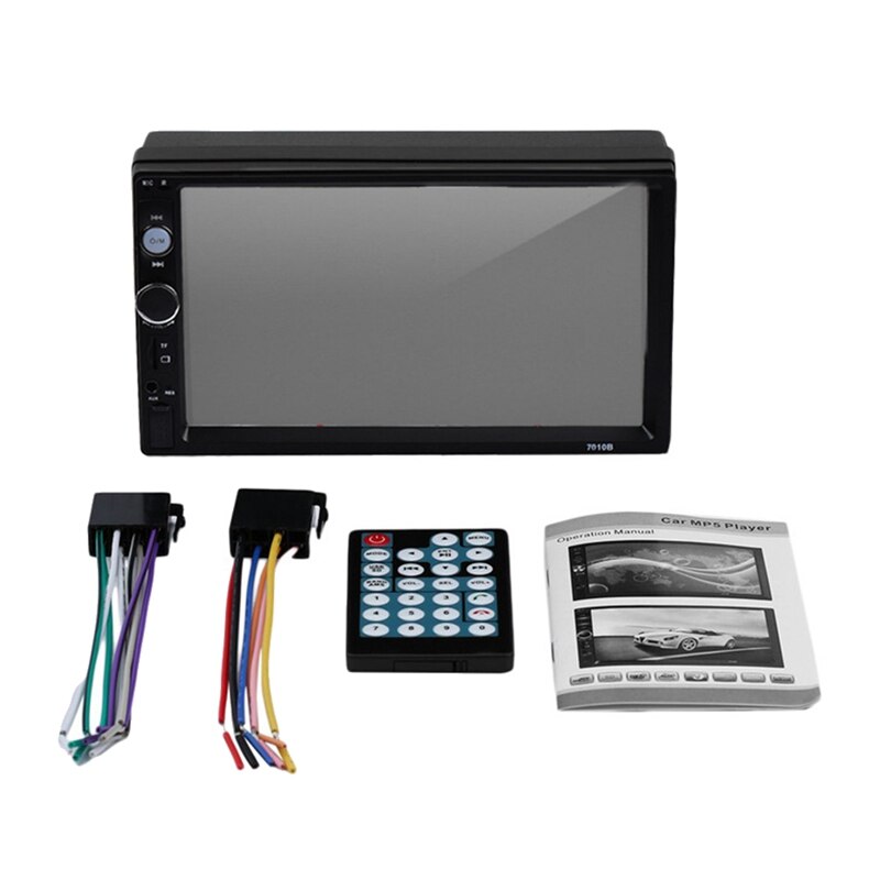 7 Inch Touch TFT Digital Screen Car Multimedia MP5 Player Support SD/USB/AUX,Car Audio With FM Radio: Default Title