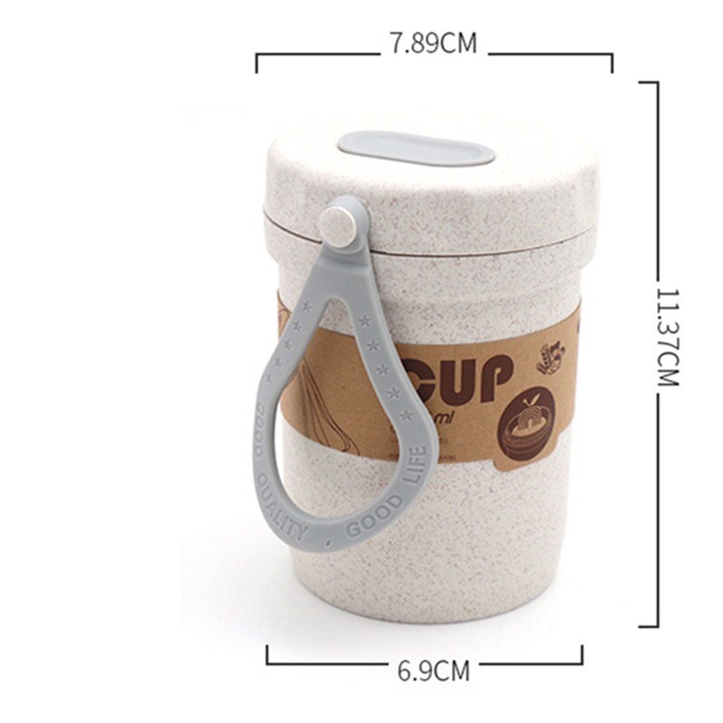 Tasse isotherme avec lait bouloté tasse tasse à soupe micro-ondes autorisé tasse pour enfants tasse de bureau enfants Thermos Thermos pour la nourriture