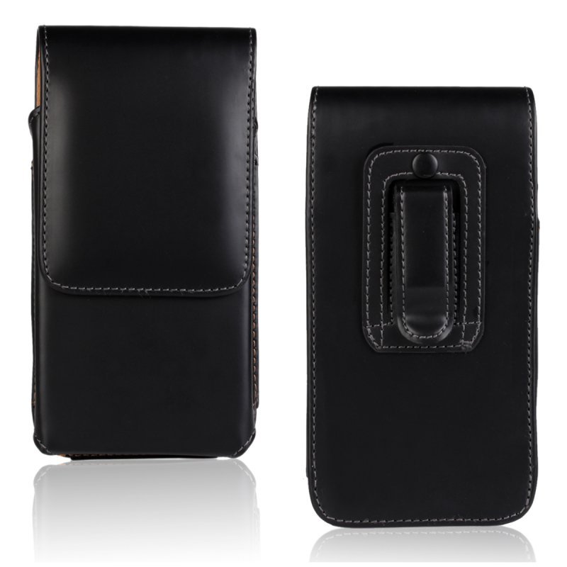 Universal Case For Sony Xperia XZ1 XZ2 Compact XZS XA XA1 Plus XZ XA2 L1 L2 E5 Belt Clip Waist Bag Holster Leather Pouch Cover: 145x74x14mm / 3