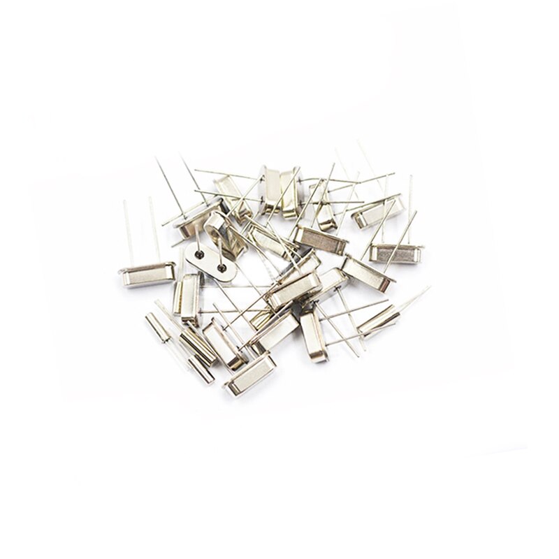 35Pcs HC-49S Crystal Oscillator Elektronische Kit Keramische Quartz Resonator HC49S Dip 7 Soorten 32.768K 6M 8M 10M 12M 16M 11.0592 Mhz