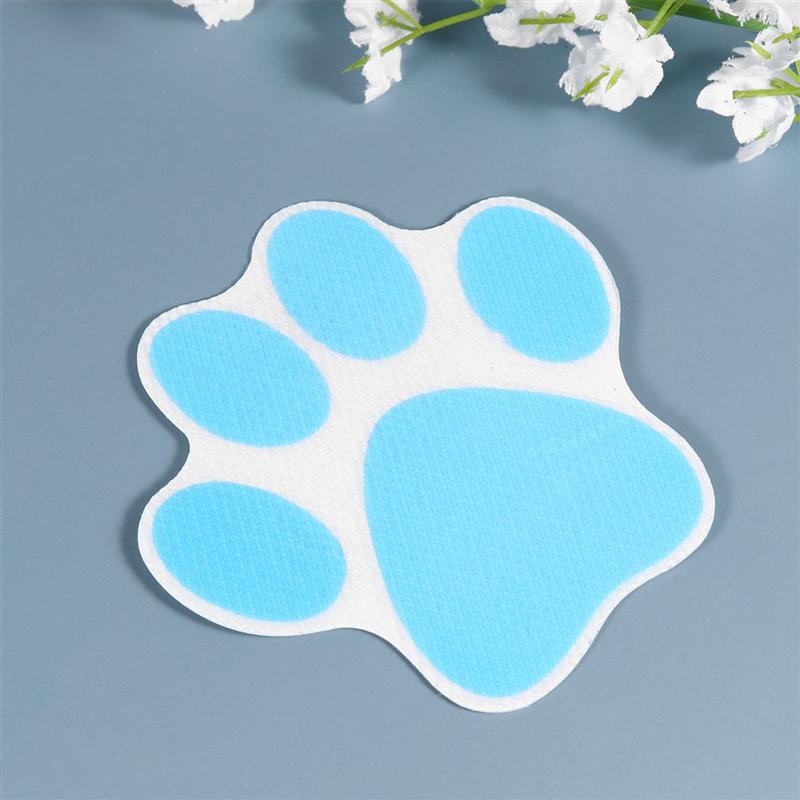 10/20Pcs Hond Voetafdruk Stickers Cartoon Bad Stickers Slip Preventie Decals Zelfklevende Bad Pasters Voor Bad