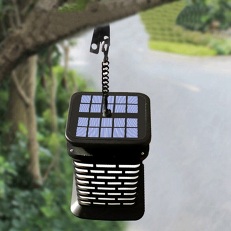 Hangende lantaarn op zonne-energie, zonne-energie tuinverlichting, buitenpadverlichting, trapverlichting, beveiligingsverlichting, decoratieve lamp