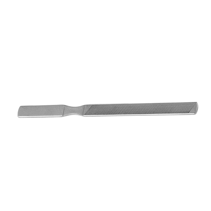 Double Side Stainless Steel Pedicure Toe &finger Care Nail File Buffer Cuticle Pusher Manicure Pedicure Tool
