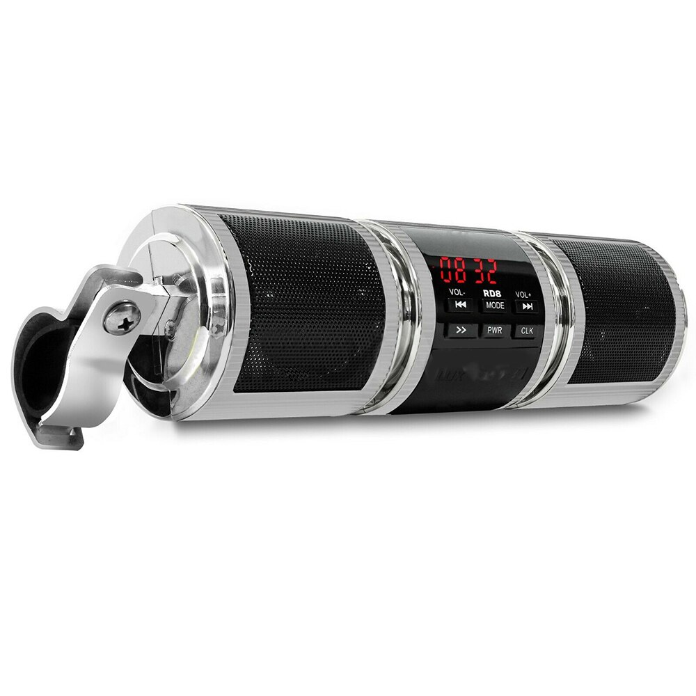 Bluetooth musikafspiller stereo højttaler  mp3 lyd styr metal aluminium