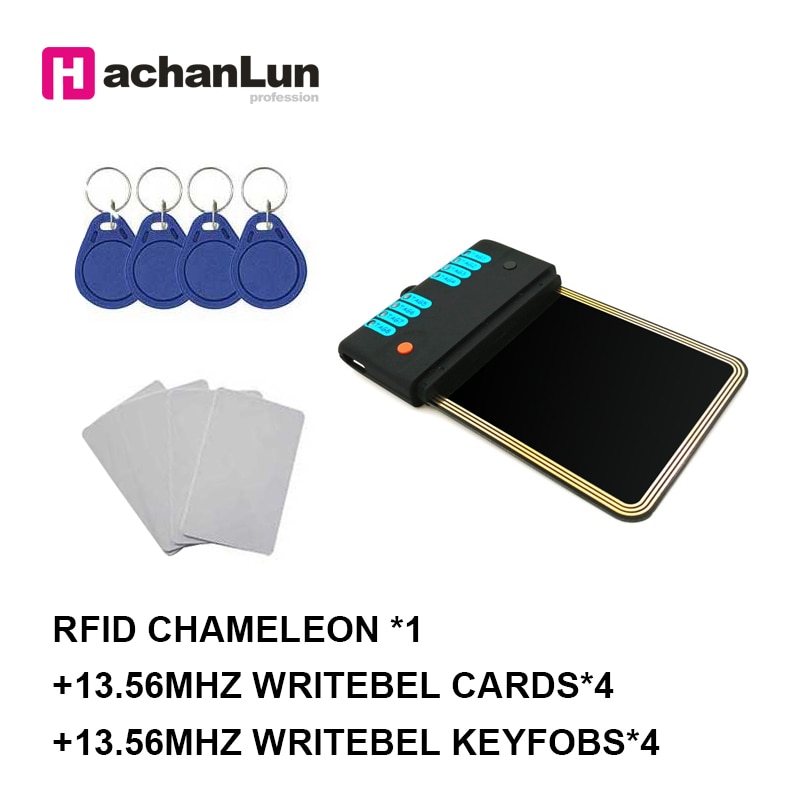 Chameleon Duplicator RFID lates version Proxmark access control smart Chip card writer NFC 13.56MHZ fully encrypted crack reader