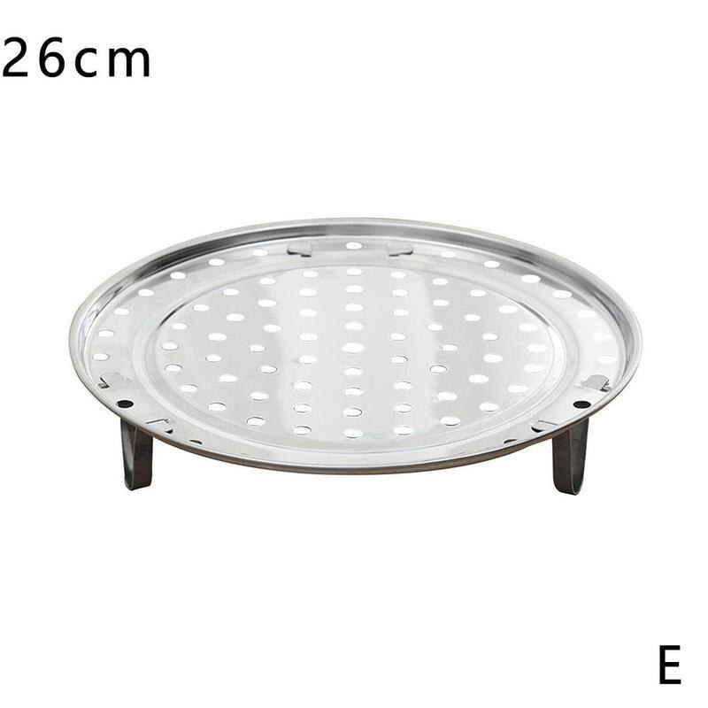 Steam Cooker Stainless Steel Steamer Rack Insert Stock Pot Steaming Tray Stand Cookware Tool 5 Sizes to Choose: XXL