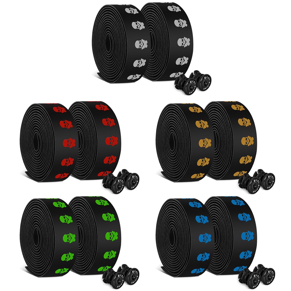 Fahrrad Lenker Band Weiche Rennrad Dämpfung Lenker wickeln Band einstellen mit Stecker Radfahren Anti-Vibration wickeln Griff Bar Band