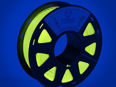 PLA Printalot Filamento impresion 3D 1Kg 1.75mm - Fluorescente: AMARILLO FLUORESCENTE