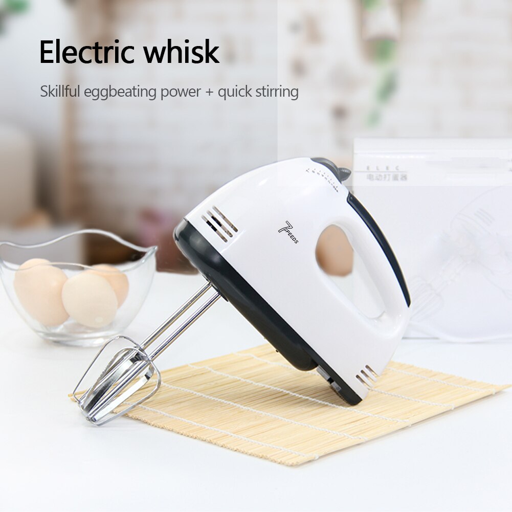 7 Speeds Electric Egg Food Mixer Beater Food Dough Blender Kitchen Cooking Tool Baking Whipping Cream Machine Cooking Tools