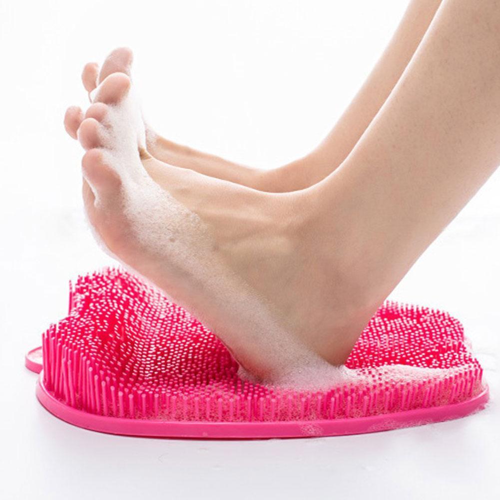 Foot Care Shower Feet Foot Cleaner Scrubber Washer Brush Remove Dead Skin Massage Feet Washbrush for Feet Household Bathroom