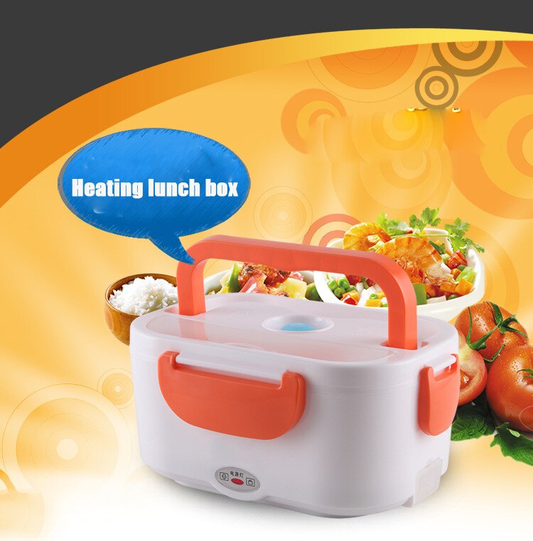 Household Electric Food Heater Food Warmer Meal Box Heating Thermal Lunch Box Rice Reheater Food Container Cooker 1.25L