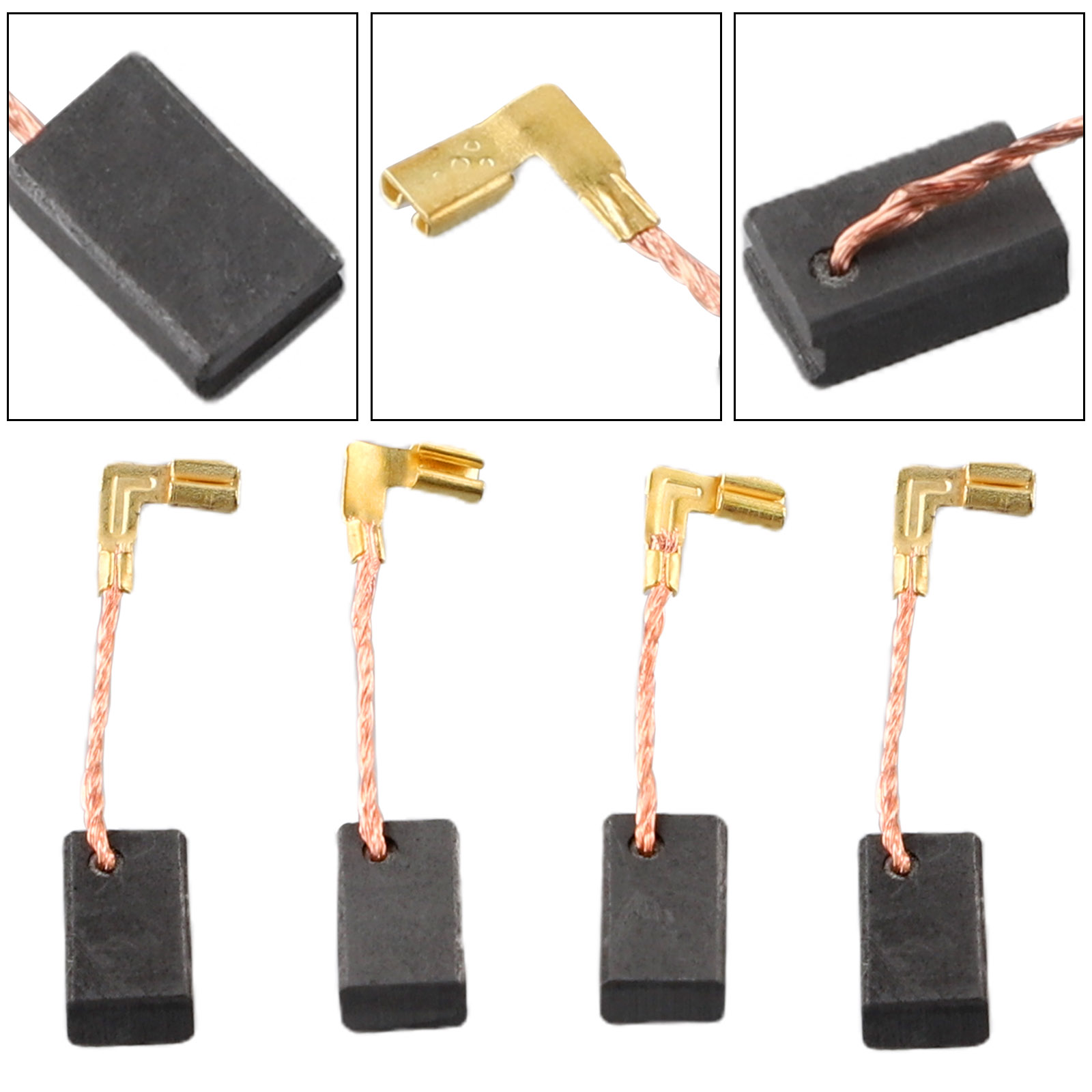 4 stücke für makita kohlebürsten für makita cb459 cb460 ga4530 ga4534 js1000 ga5030 winkels chl eifer bohrer graphit bürste