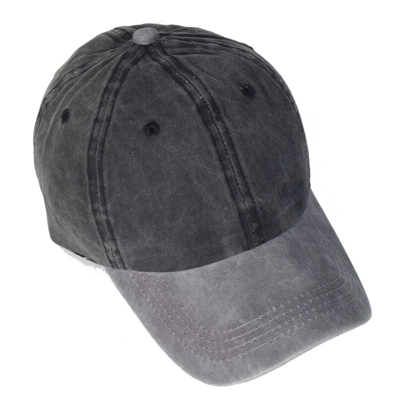 Wassen Splitsen Soft Top Verstelbare Mannen Dad Hoed Shading Zomer Outdoor Zon Bescherming Unisex Hip Hop Baseball Cap Snapback