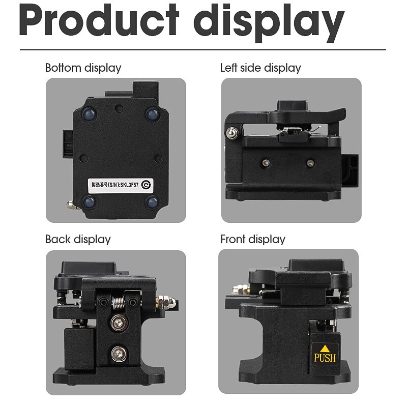SKL-8A optical fiber cutting knife cable fiber cleaver melt cold joint general high precision optical fiber cutting knife