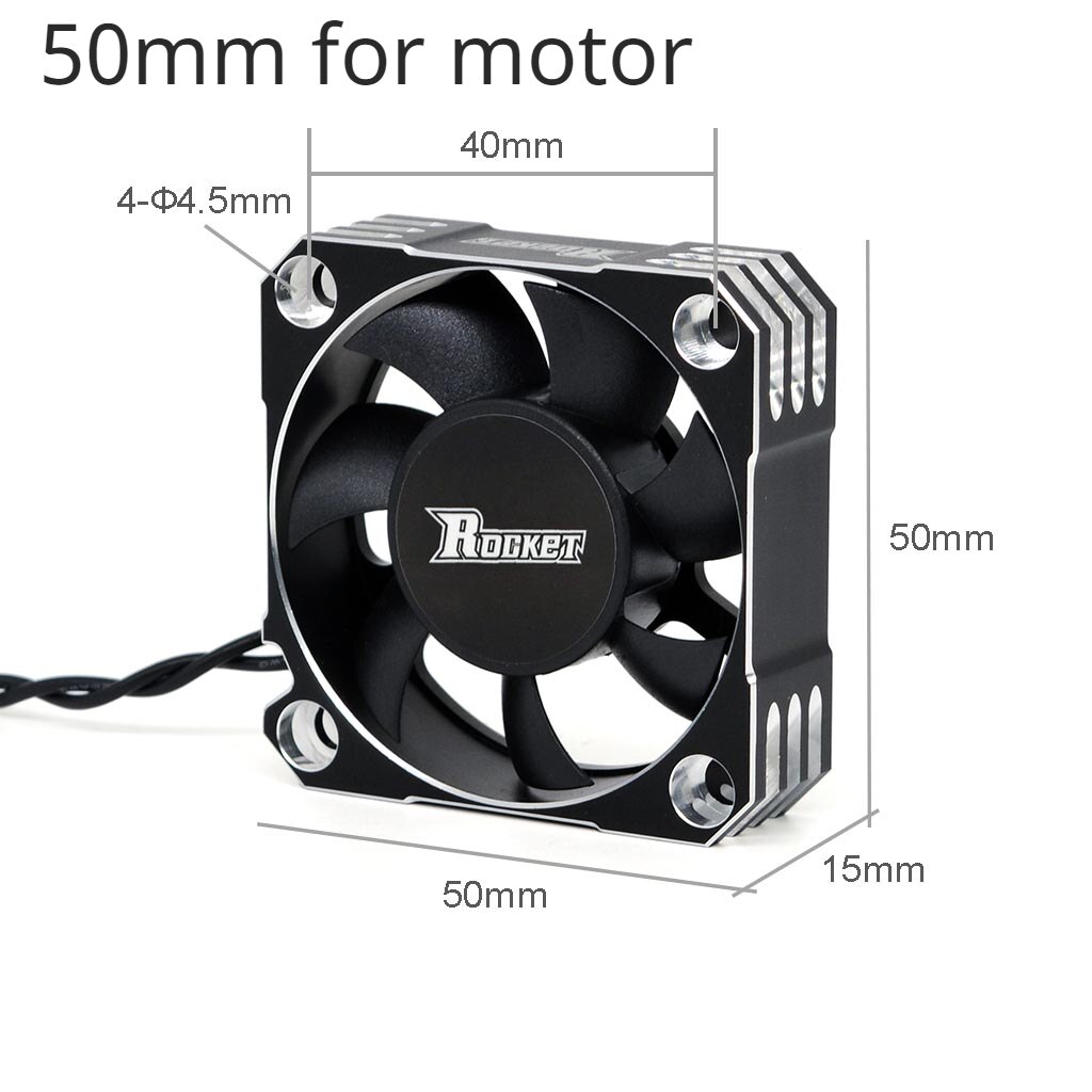 25mm 30mm 35mm 40mm 50mm Rc wentylator SURPASS HOBBY Metal radiator pokrywa wentylatora dla zdalnie sterowany silnik TURBO ESC: 50mm for motor S