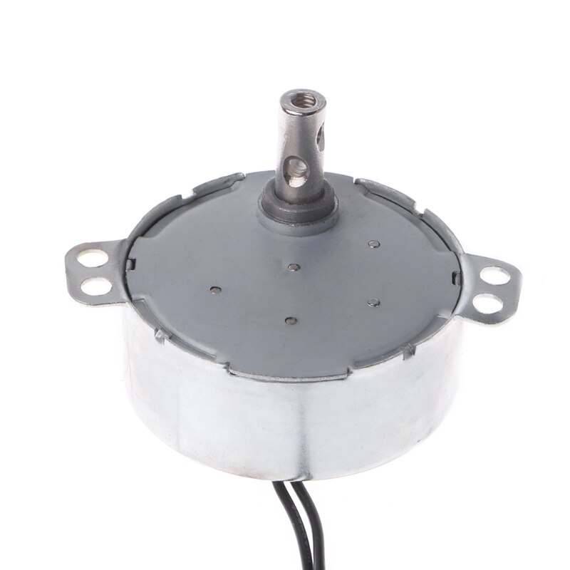 AC Synchronous Motor 220-240V Geared Motor 4W CW/CCW Large Torque 5-6RPM 50/60Hz Permanent Magnet Synchronous Motor