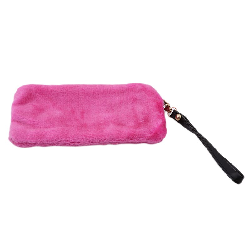 Sacs à main en fausse fourrure pour femmes, portefeuille de pour dames, sac à main pour fête de mariage, sacs de soirée