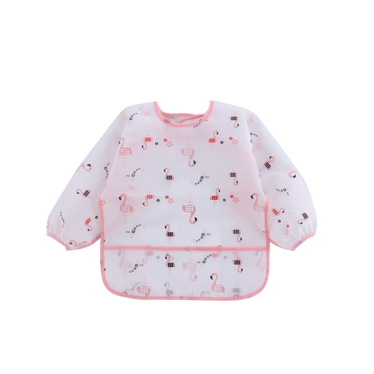 Baby Peuter Lange Mouw Waterdichte Feeding Bib Art Schort: 2 / 6Yrs