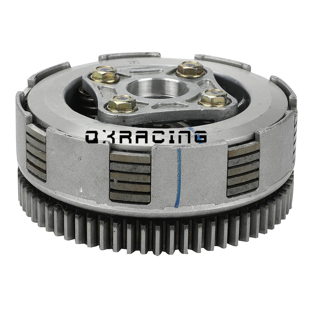 Motorcycle 5 Disc 67 Teeth Complete Manual Clutch Assembly For YX 140 150 160 Horizontal Engines Dirt Pit Bike Monkey Bike Part