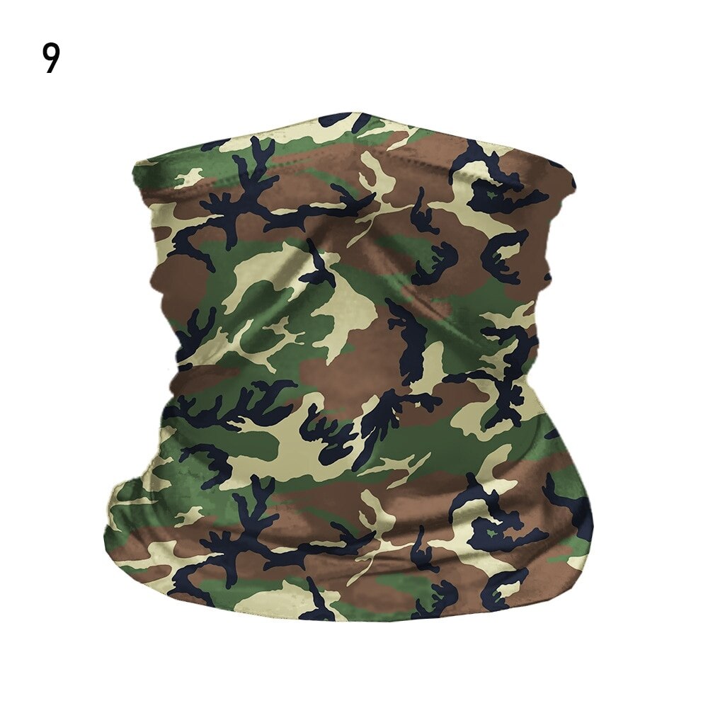 Cycling Neck Gaiter Balaclava Multi-function Bandana Face Tube Neck Gaiter Headband Scarf Headwear Bandana Cap Outdoor Supplies: 9