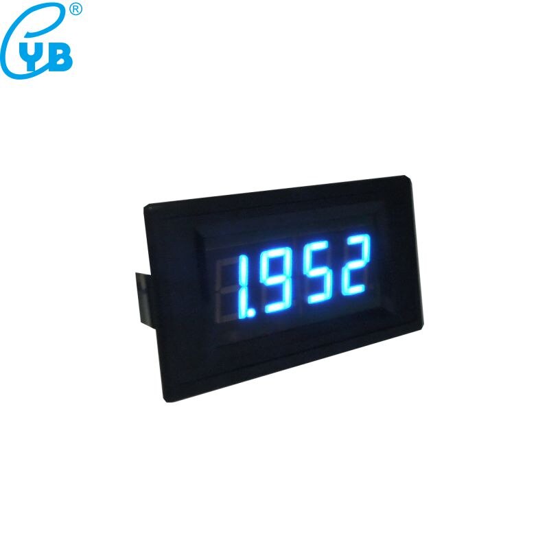 2K Led Digitale Weerstand Meter Ohmmeter Weerstand Meter Voeding Dc 5V Blauwe Led Digit Ohm Meter Weerstand tester Ohmmeter