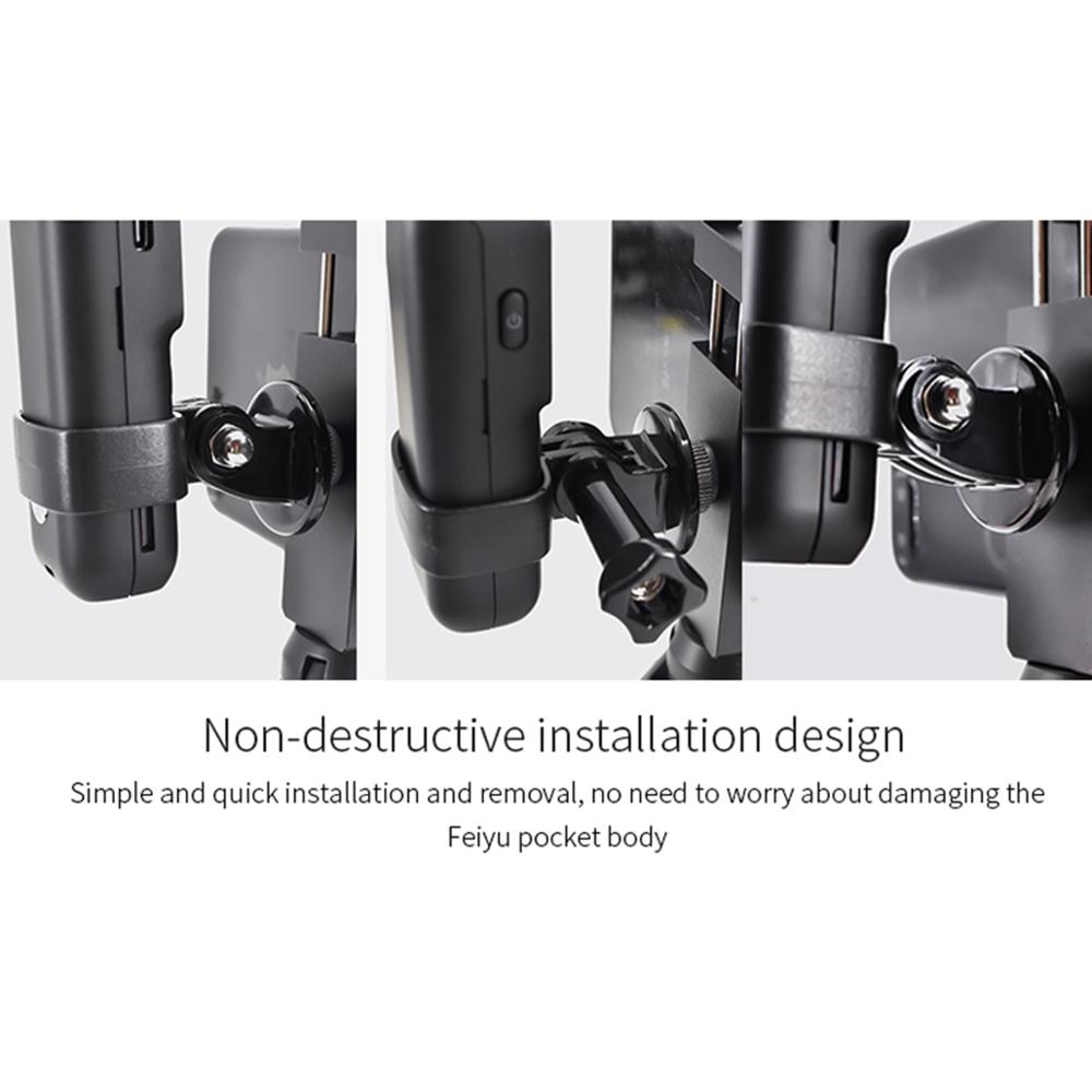 STARTRC FeiYu Tasca Treppiede kit con Alluminio Supporto Del Telefono clip di Accessori di Espansione per FeiYu Tasca Palmare Giunto Cardanico Della Macchina Fotografica