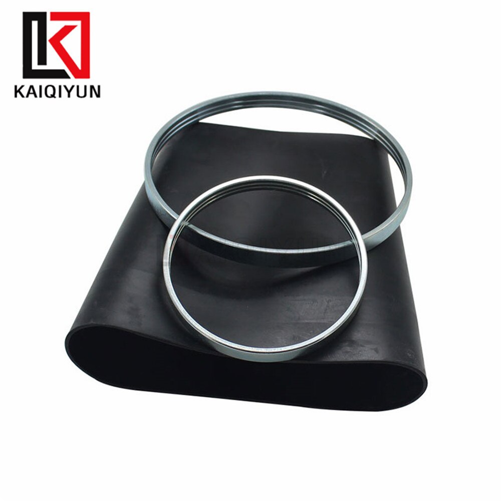 Rear Rubber Sleeve Air Spring w/Crimping Ring For Mercedes Benz S Class W221 2007 Air Suspension Shock Absorber 2213205513