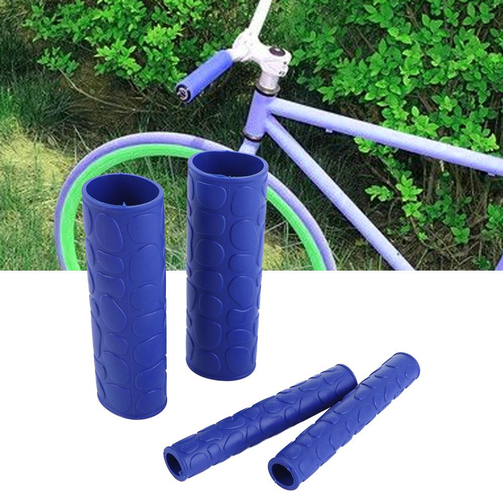 Funda de silicona para palanca de embrague, cubierta de agarre antideslizante, Protector de barra de goma, mango de freno, empuñadura de manillar de motocicleta