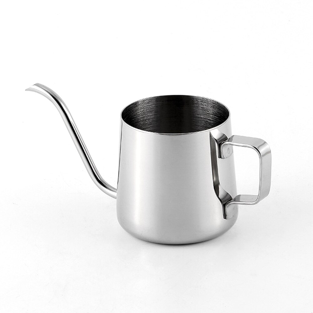 250ml Drip Kitchen Tea Tool Stainless Steel Long Spout Kettle Coffee Pot Teapot