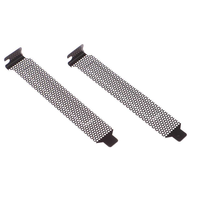 PCI Slot Cover Filtro de Poeira, Blking Board, Ventilador, PC de Ventilação, Acessórios para Computador, 5Pcs
