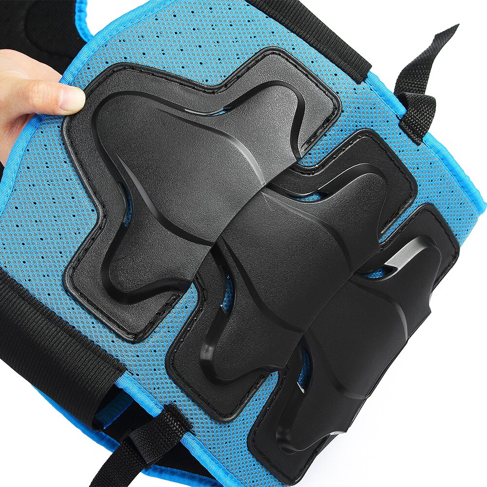 WOSAWE Kids Protective MTB Motorcycle Ski Snowboard Back Body Protection Bandage Jackets Bike Bicycle Skateboard Armor Protector