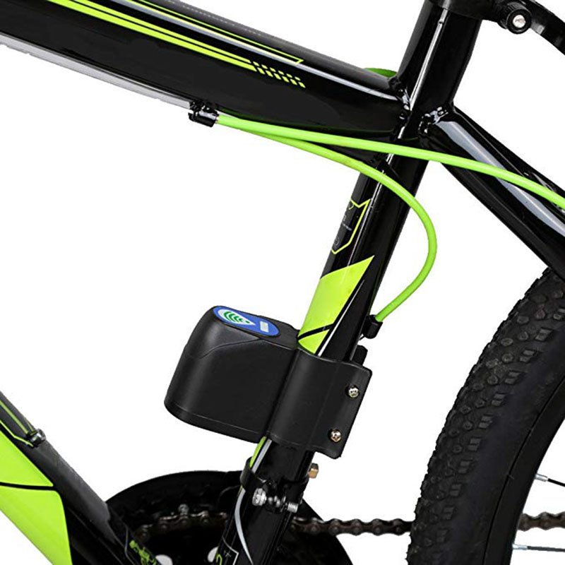 Smart trådløs fjernbetjening cykel cykelalarm sirene chok vibrationssensor cykellås tyveribeskyttelse tyverialarm