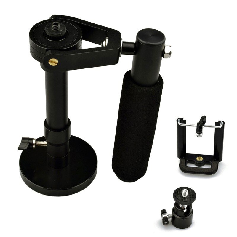 Aluminium Handheld DSLR Stabilizer Draagbare Anti-shake Telefoon Houder Camera Stabilizer Photo DSLR Accessoires: Default Title