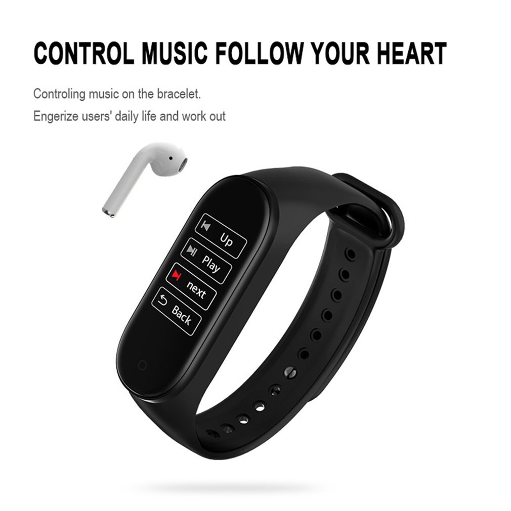 M4 Smart Band Fitness Tracker Sport Smart Band Hartslagmeter Smartband Stappenteller Waterdichte Armband