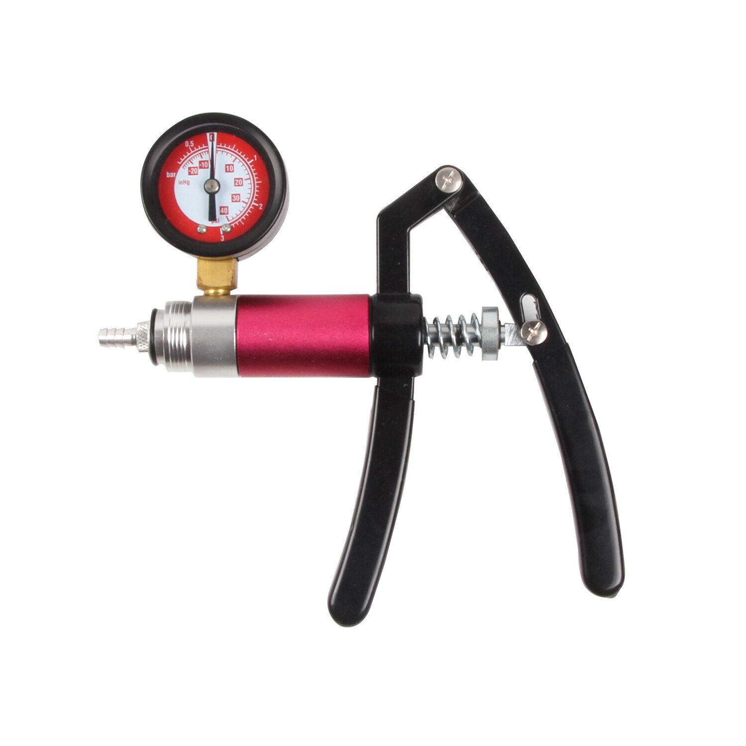 Car Auto Hand Held 21Pcs 2in1 Vacuum Pressure Pump Brake Fluid Reservoir Tester Vacuum Bleed Test Kit Brake Bleeder Tester Set