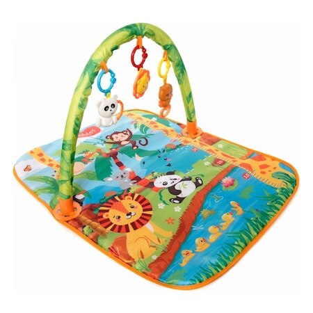Tapis bébé joyeux gars tapis de jeu crotale Animal figuré 63x80 CM tapis de jeu hochets ramper jouets d'apprentissage précoce