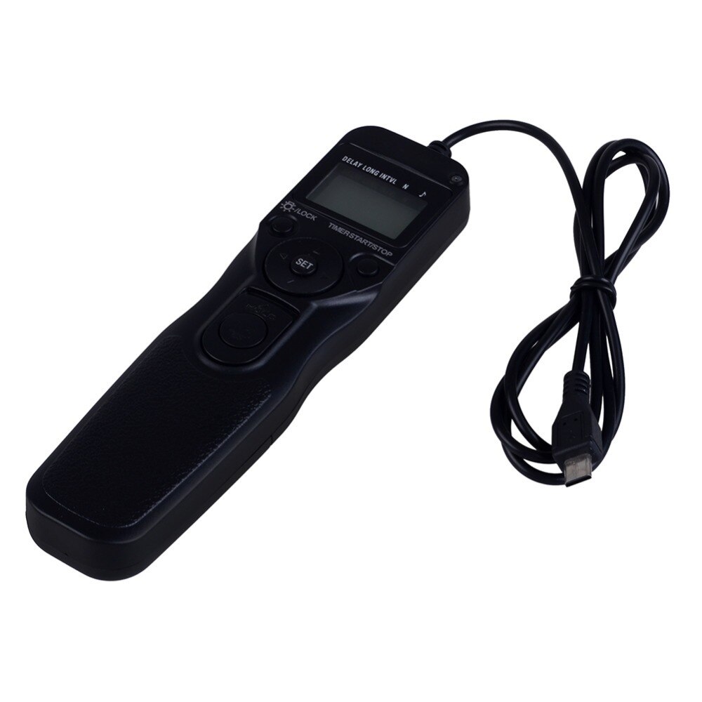 Neewer RM-VPR1 LCD temporizador controle remoto obturador para Sony A7 A6000 câmera de