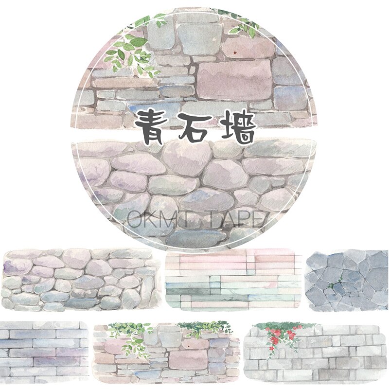 24 Ontwerpen Masking Washi Tape Water Zee Bloemen Wolken Weer Scrapbooking Planner Japanse Decor Adhesive Diy Dagboek Stickers