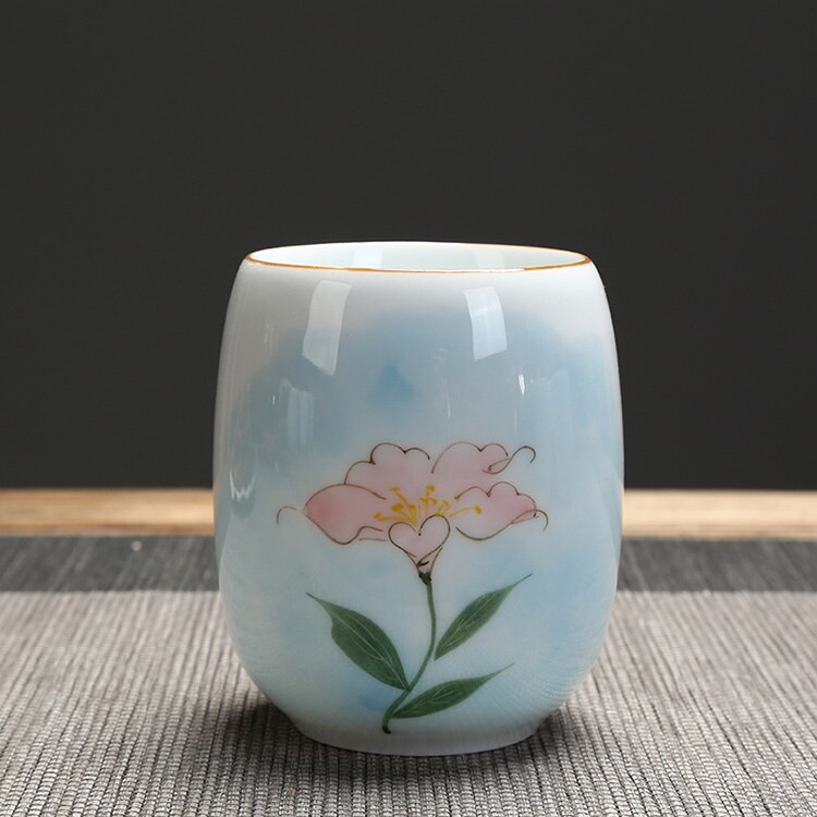 TANGPIN grote capaciteit keramische theekopjes thee cup porselein chinese kung fu cup 190 ml: Style E